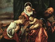 The Mystic Marriage of St. Catherine sg LOTTO, Lorenzo
